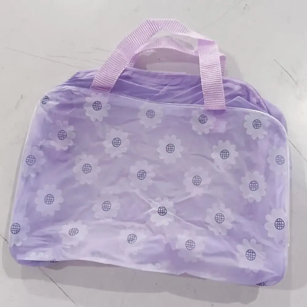 Translucent Waterproof Portable Travel Cosmetic bag