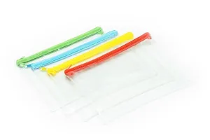 Transparent PVC A5 Zip Case