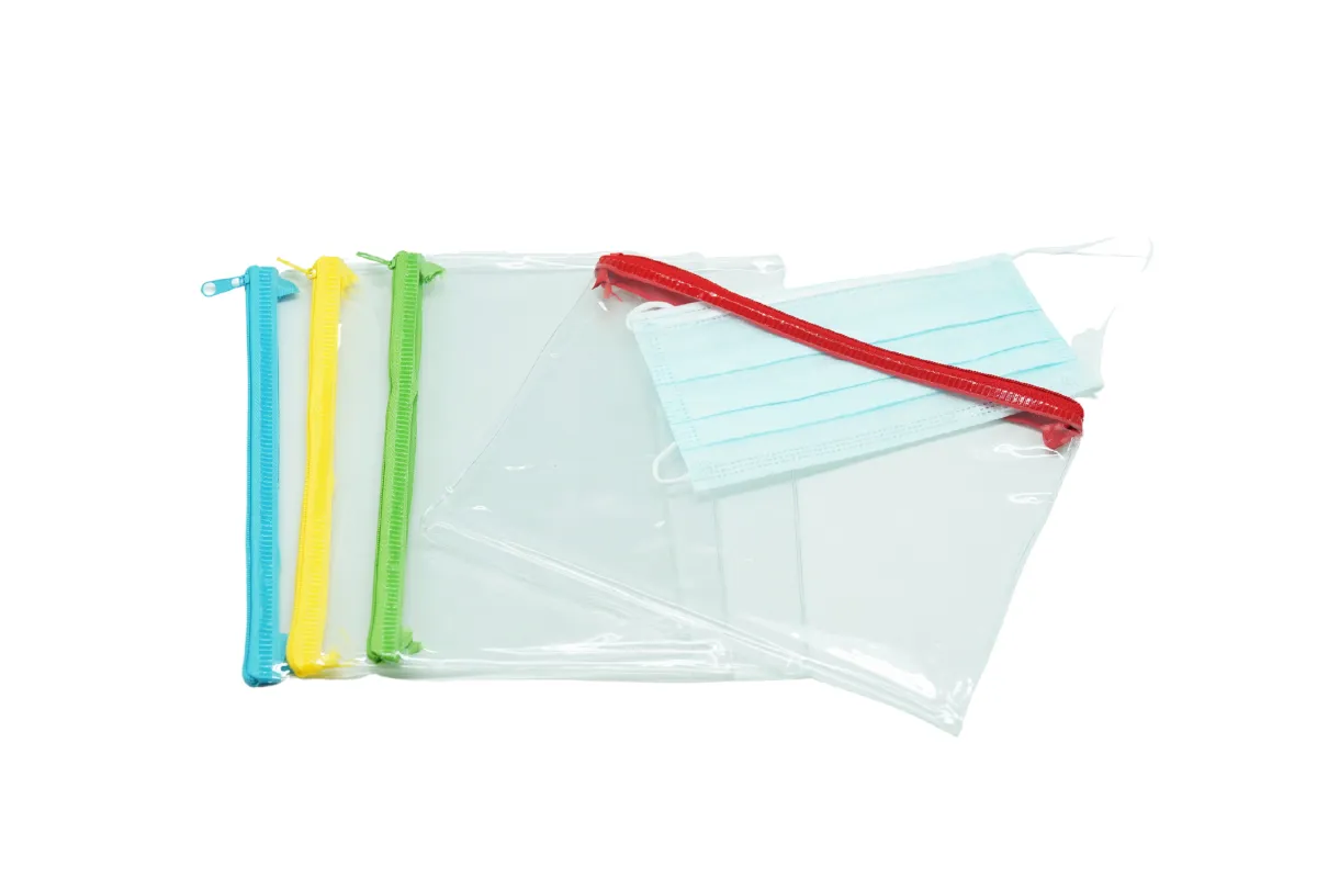 Transparent PVC A5 Zip Case