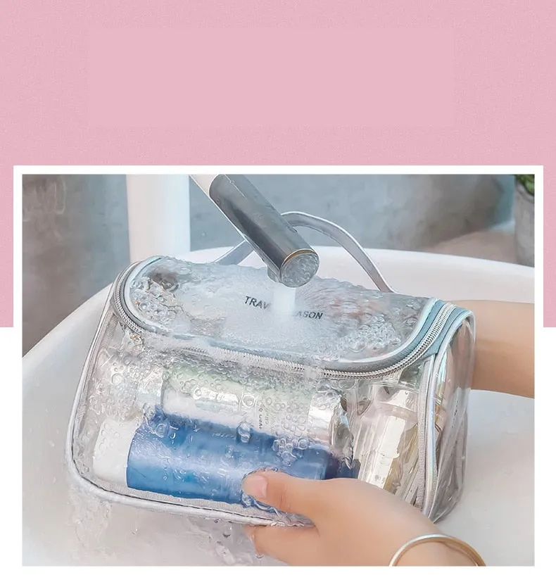 Transparent Travel Organizer Clear Cosmetic Makeup Bag