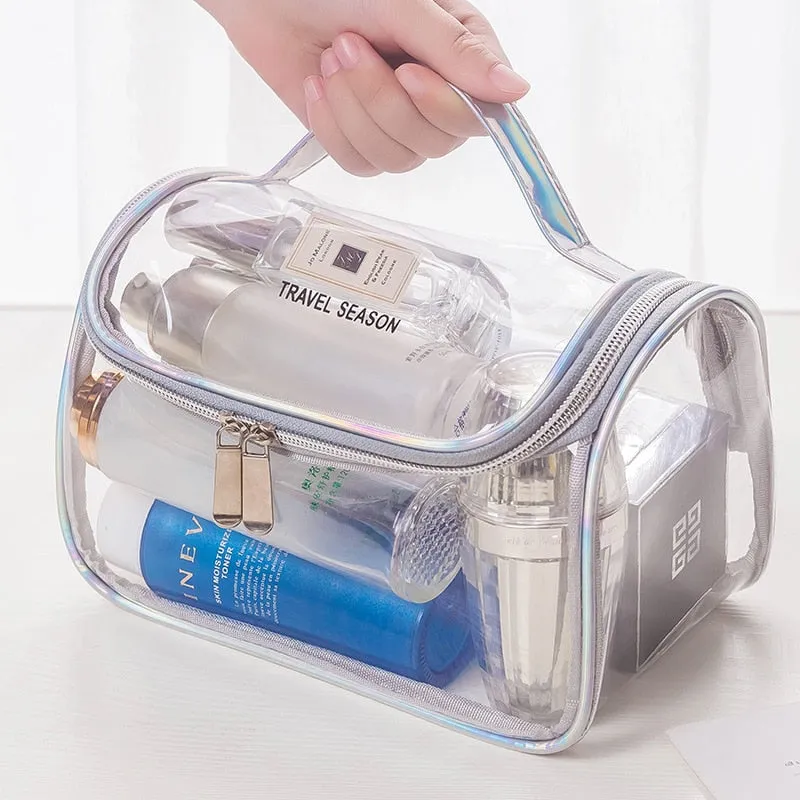 Transparent Travel Organizer Clear Cosmetic Makeup Bag