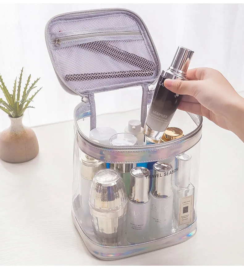 Transparent Travel Organizer Clear Cosmetic Makeup Bag