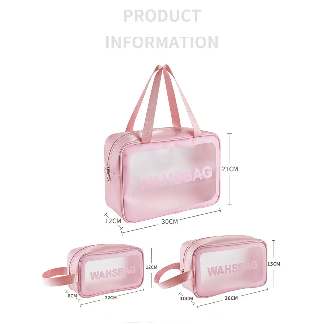 Transparent Waterproof Cosmetic Bag