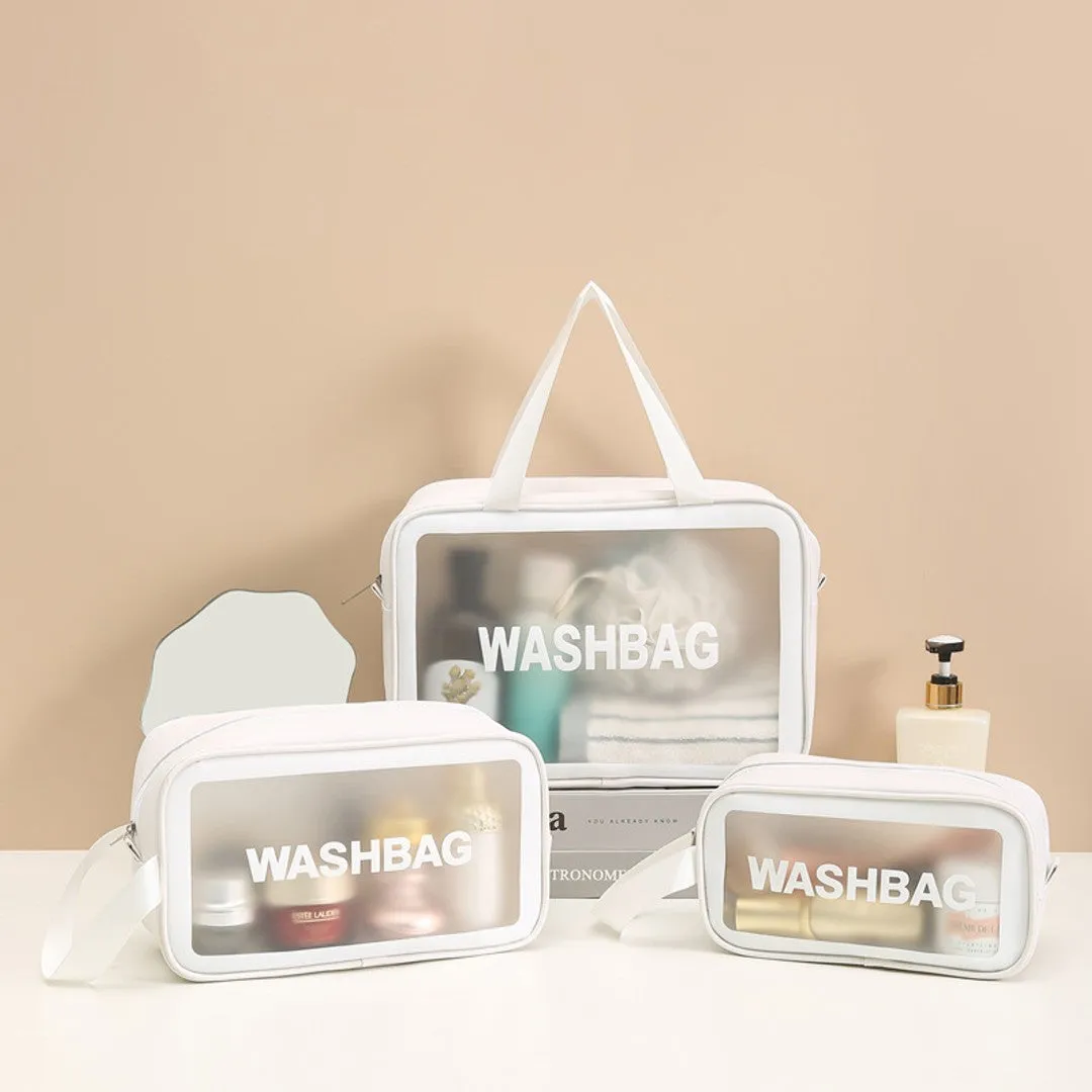 Transparent Waterproof Cosmetic Bag