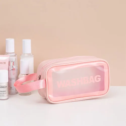 Transparent Waterproof Cosmetic Bag