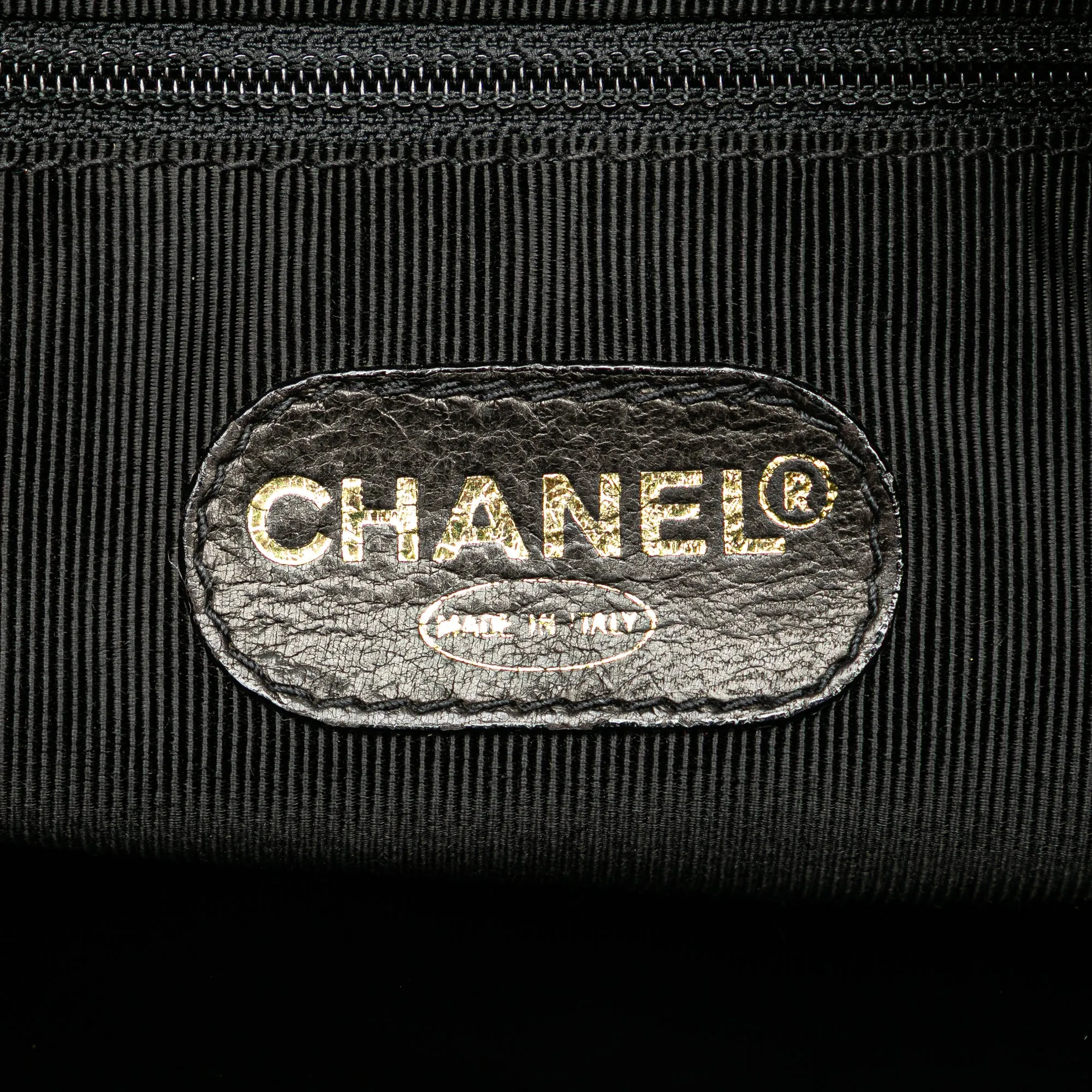 Triple CC Caviar Shoulder Bag