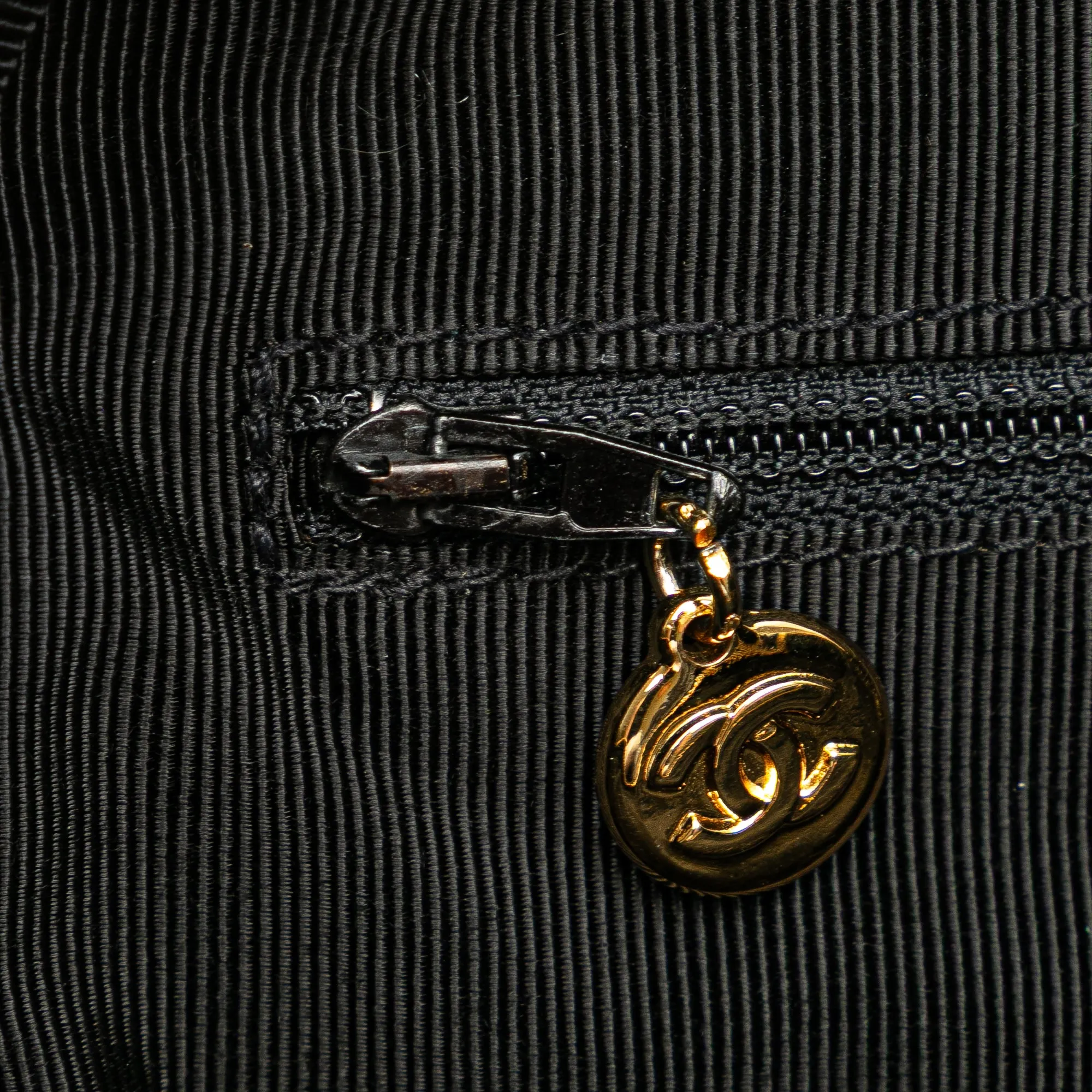 Triple CC Caviar Shoulder Bag