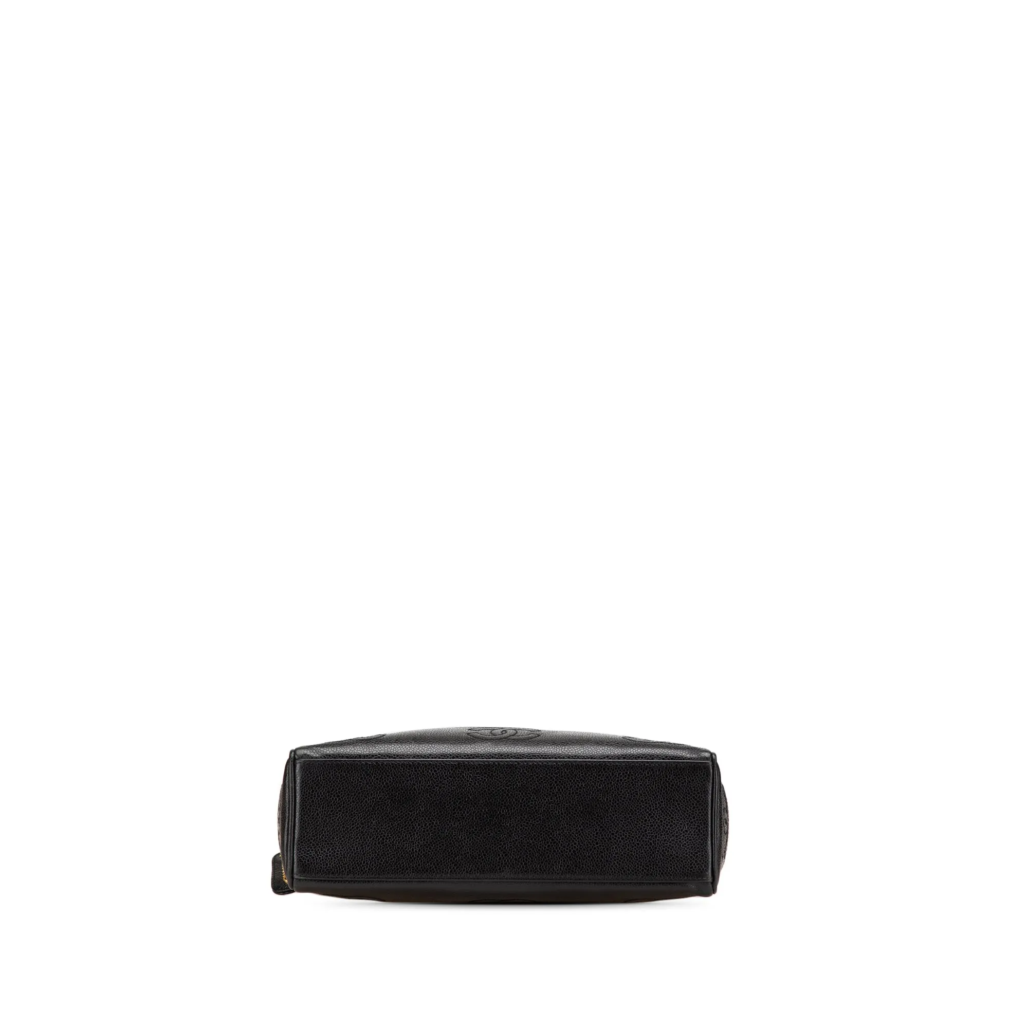 Triple CC Caviar Shoulder Bag