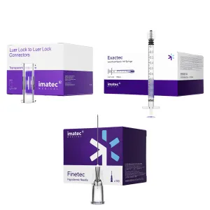 TRT Syringe, Connector & Needle Bundles by Imatec Medical