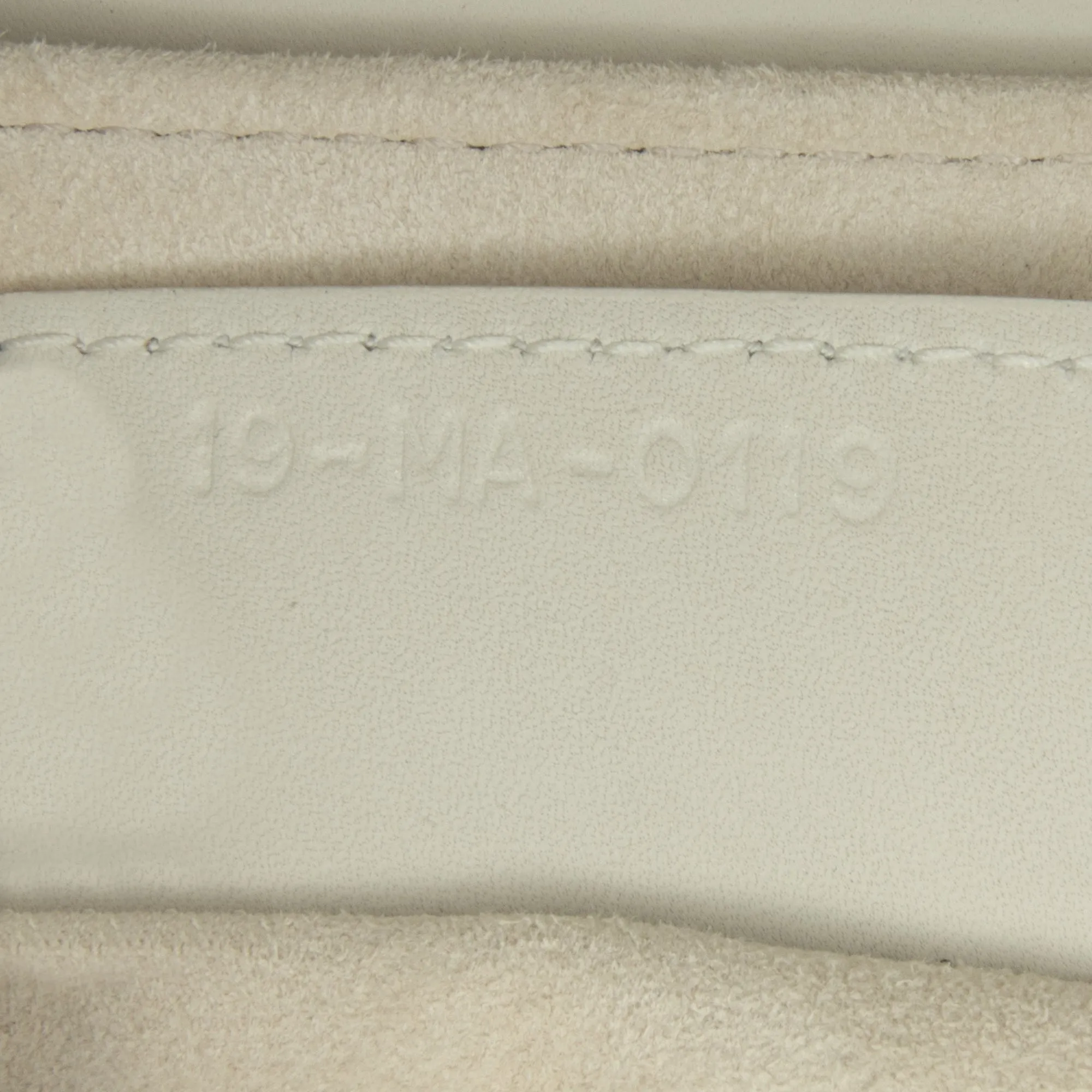 Ultra Matte Calfskin Saddle Bag