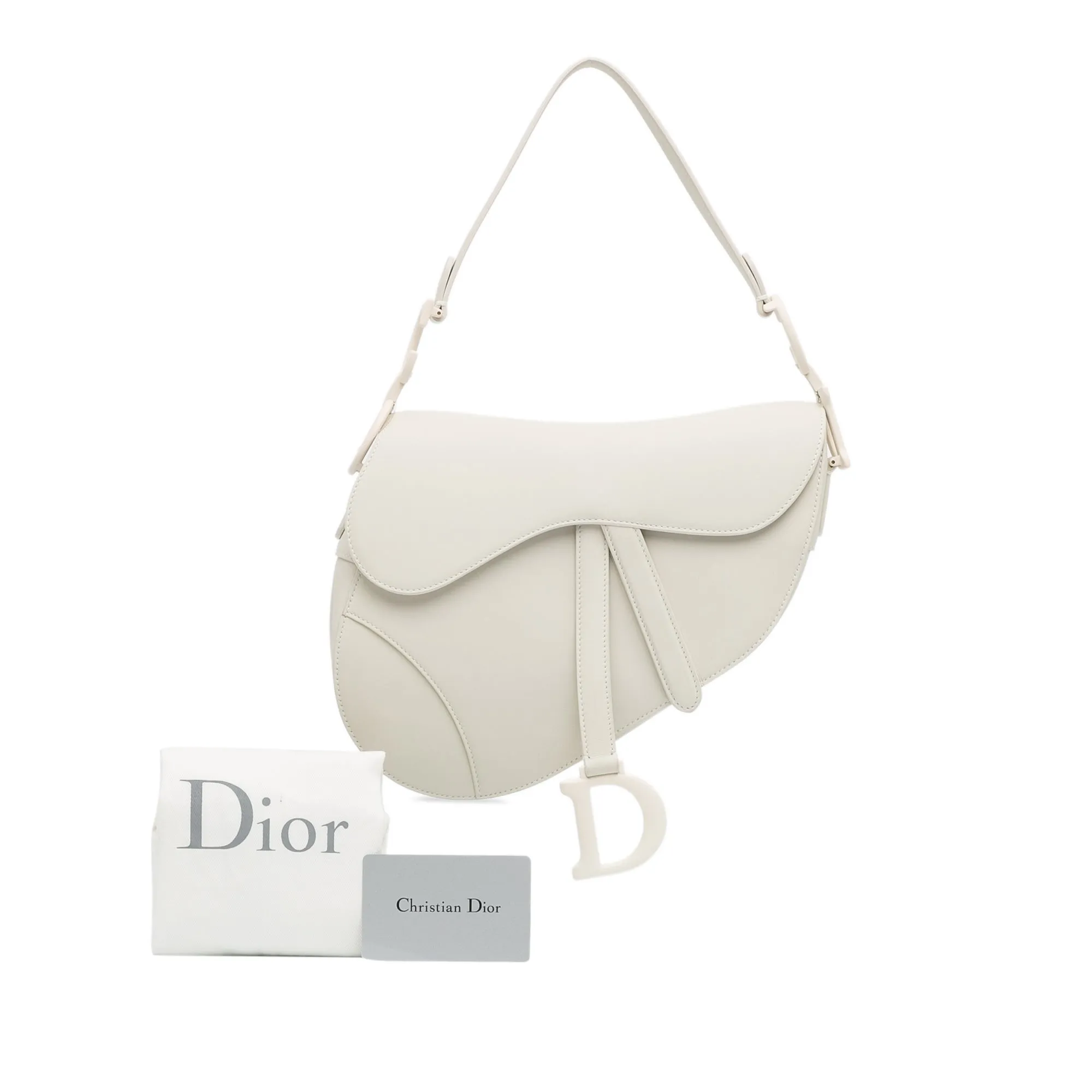 Ultra Matte Calfskin Saddle Bag