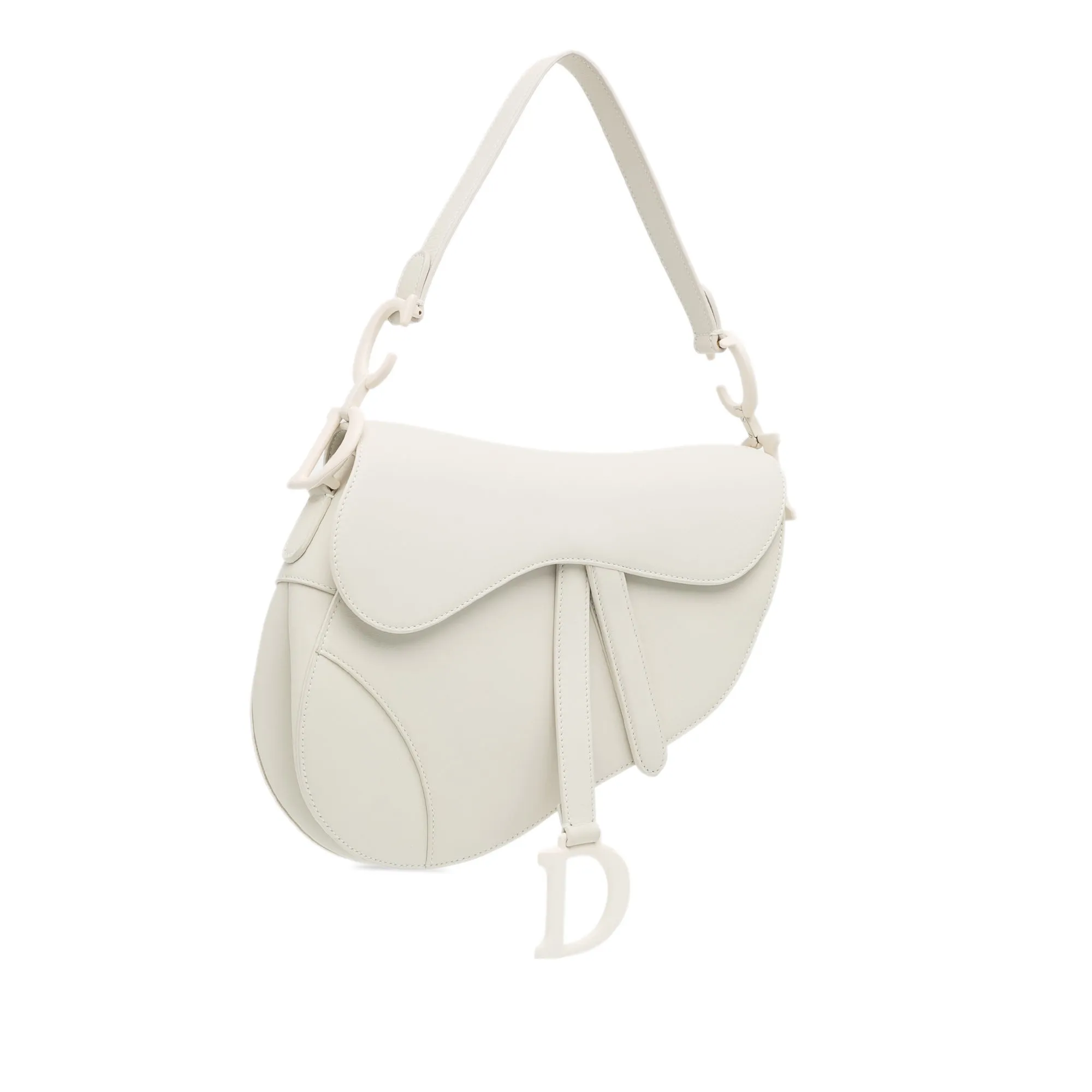 Ultra Matte Calfskin Saddle Bag