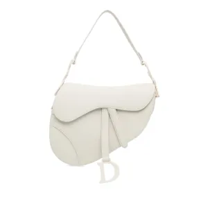 Ultra Matte Calfskin Saddle Bag