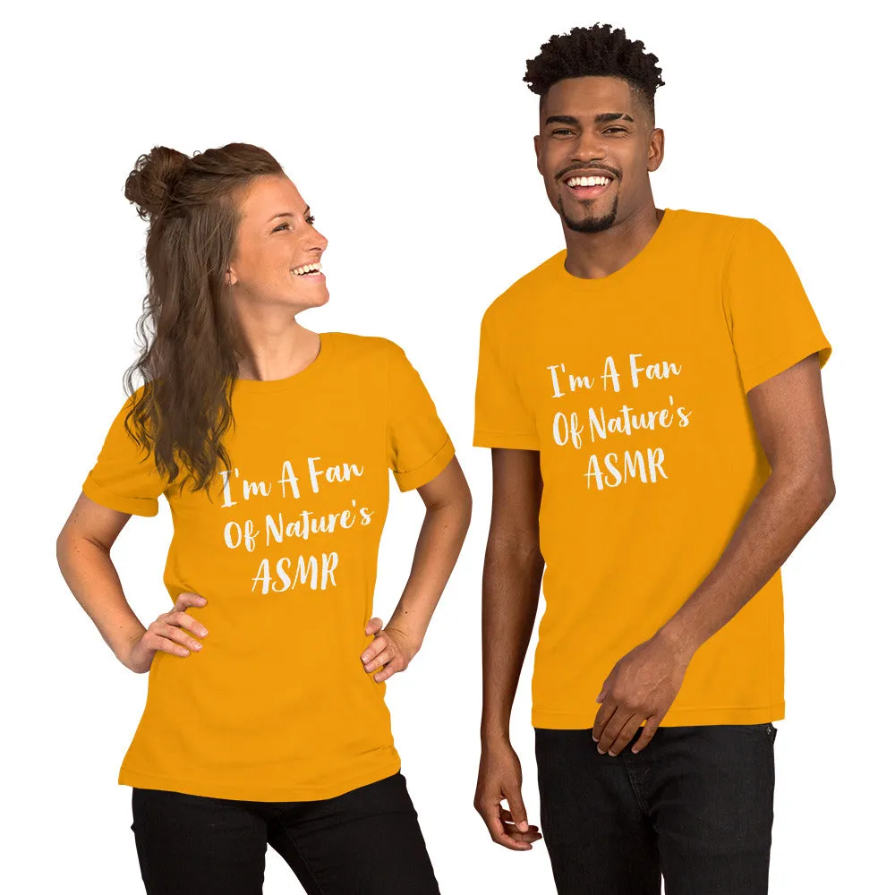 Unisex t-shirt ASMR