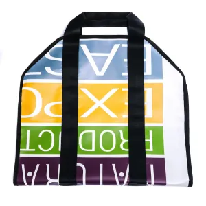 Upcycled Sign Log Carrier