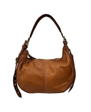 Valentina Hobo Bag Cognac