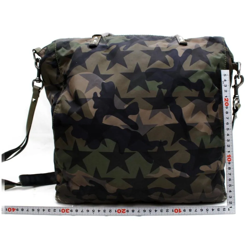 Valentino Camouflage Star Rockstud 2way Tote 871702