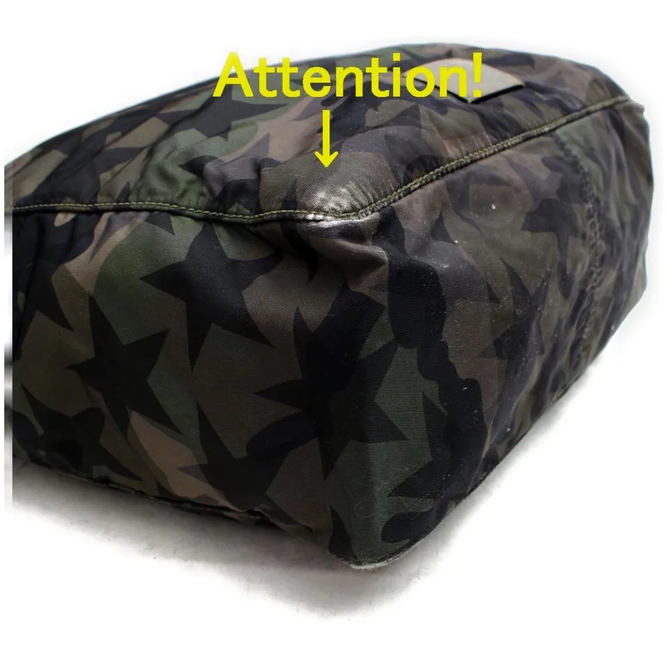 Valentino Camouflage Star Rockstud 2way Tote 871702
