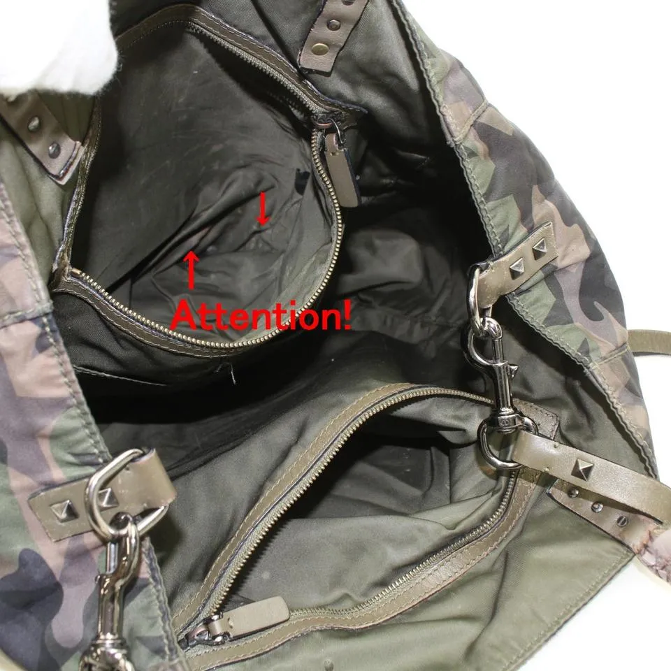 Valentino Camouflage Star Rockstud 2way Tote 871702