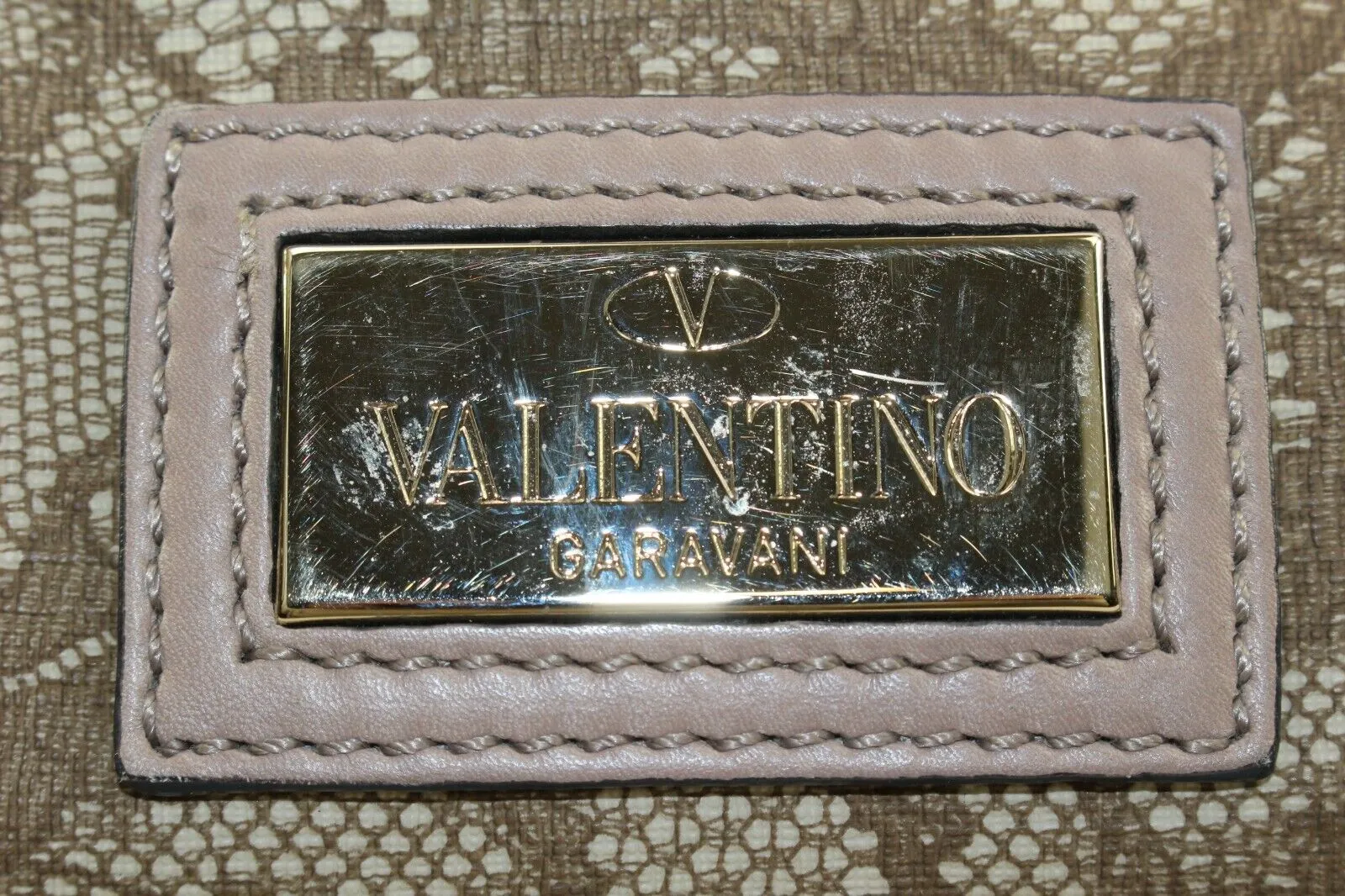 VALENTINO Lace Print 2way Bow Tote 2VAL1226K