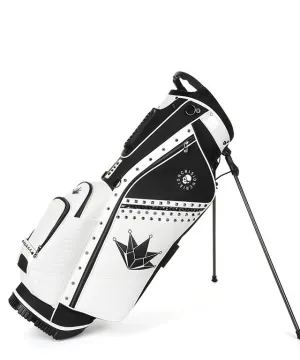 VARIATION Collection Stand Bag WHITE/BLACK