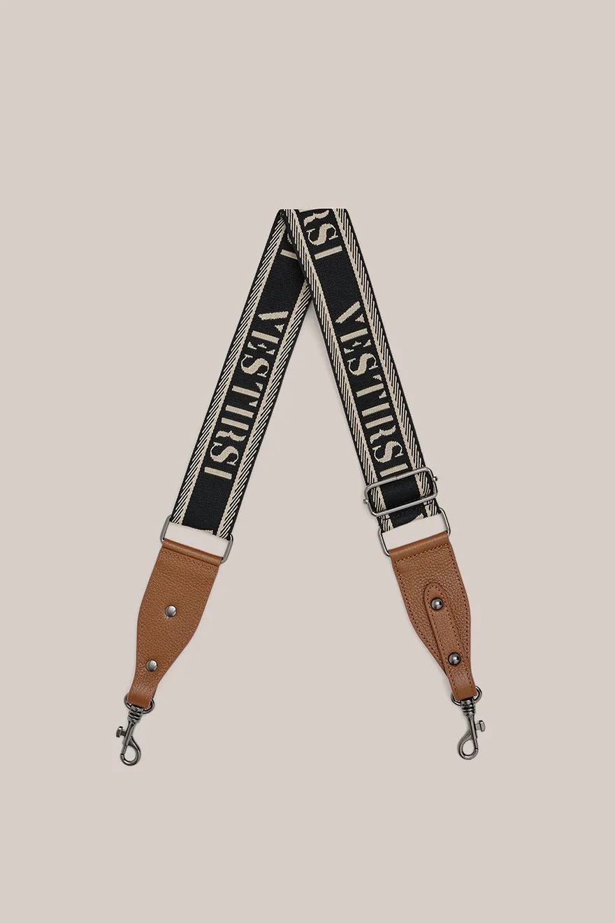 Vestirsi - Woven Strap - Tan Pebbled Leather (Gunmetal)