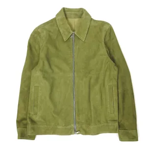 Vintage De Luxe Suede Zip Jacket Size 48