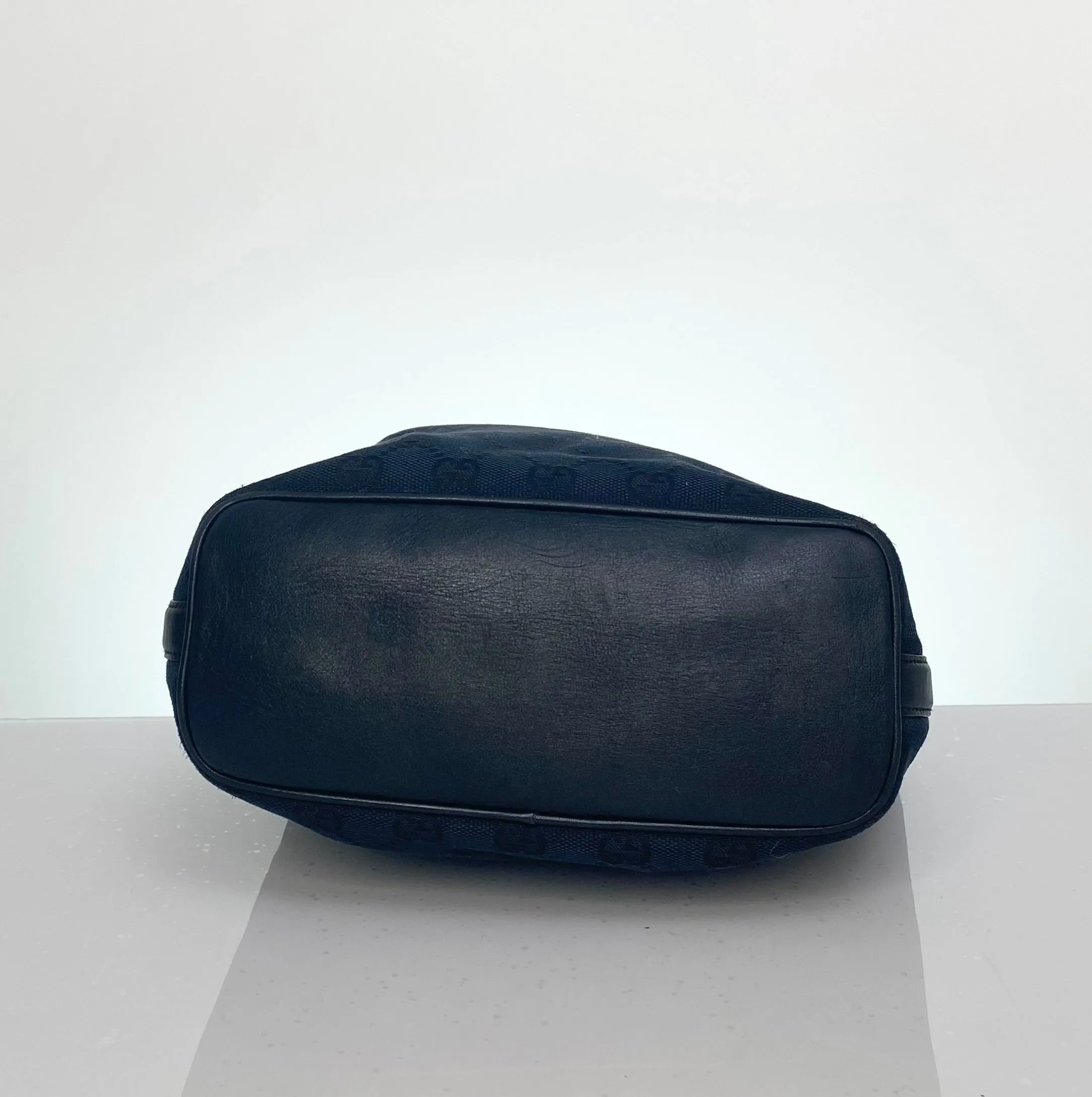 Vintage Gucci Structured Hobo Shoulder Bag