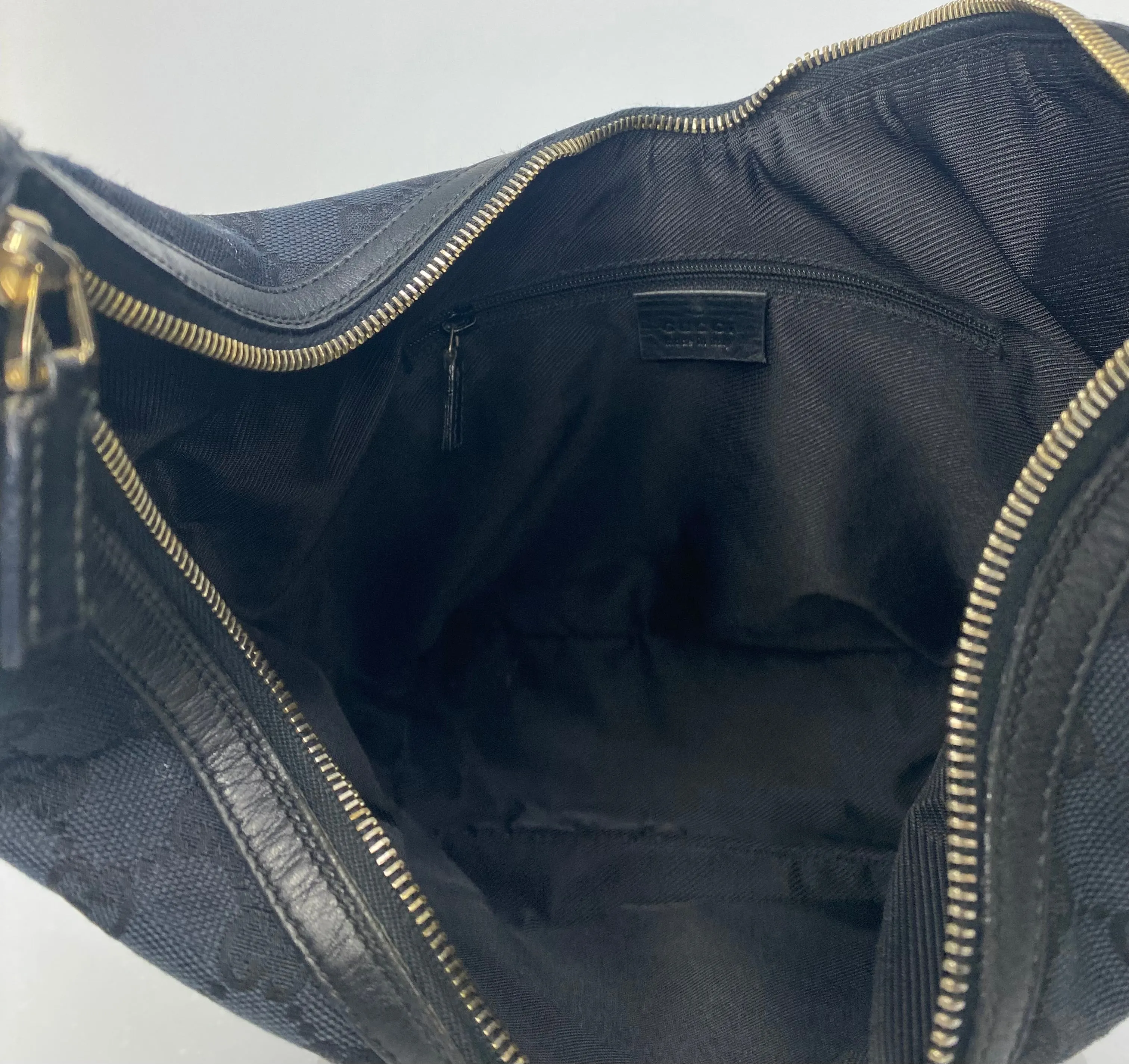 Vintage Gucci Structured Hobo Shoulder Bag