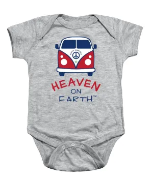 Vw Happy Camper Heaven On Earth - Baby Onesie