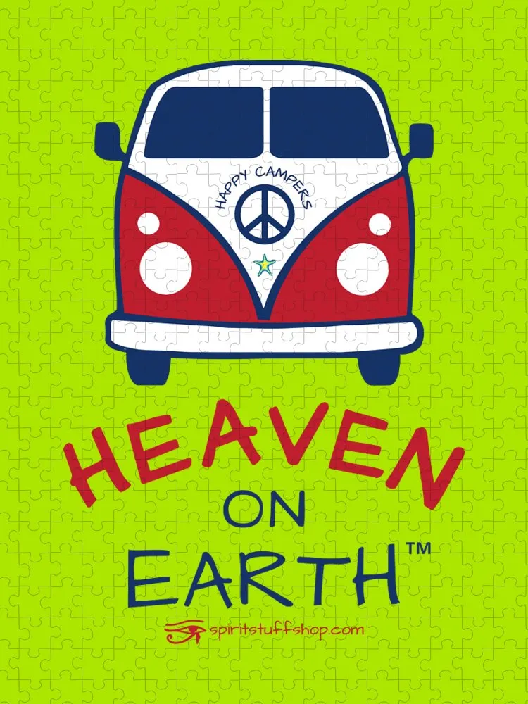 VW Happy Camper Heaven on Earth - Puzzle