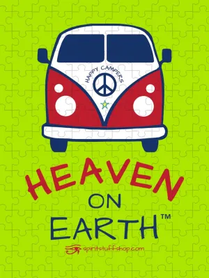 VW Happy Camper Heaven on Earth - Puzzle