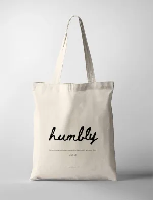 Walk Humbly {Tote Bag}