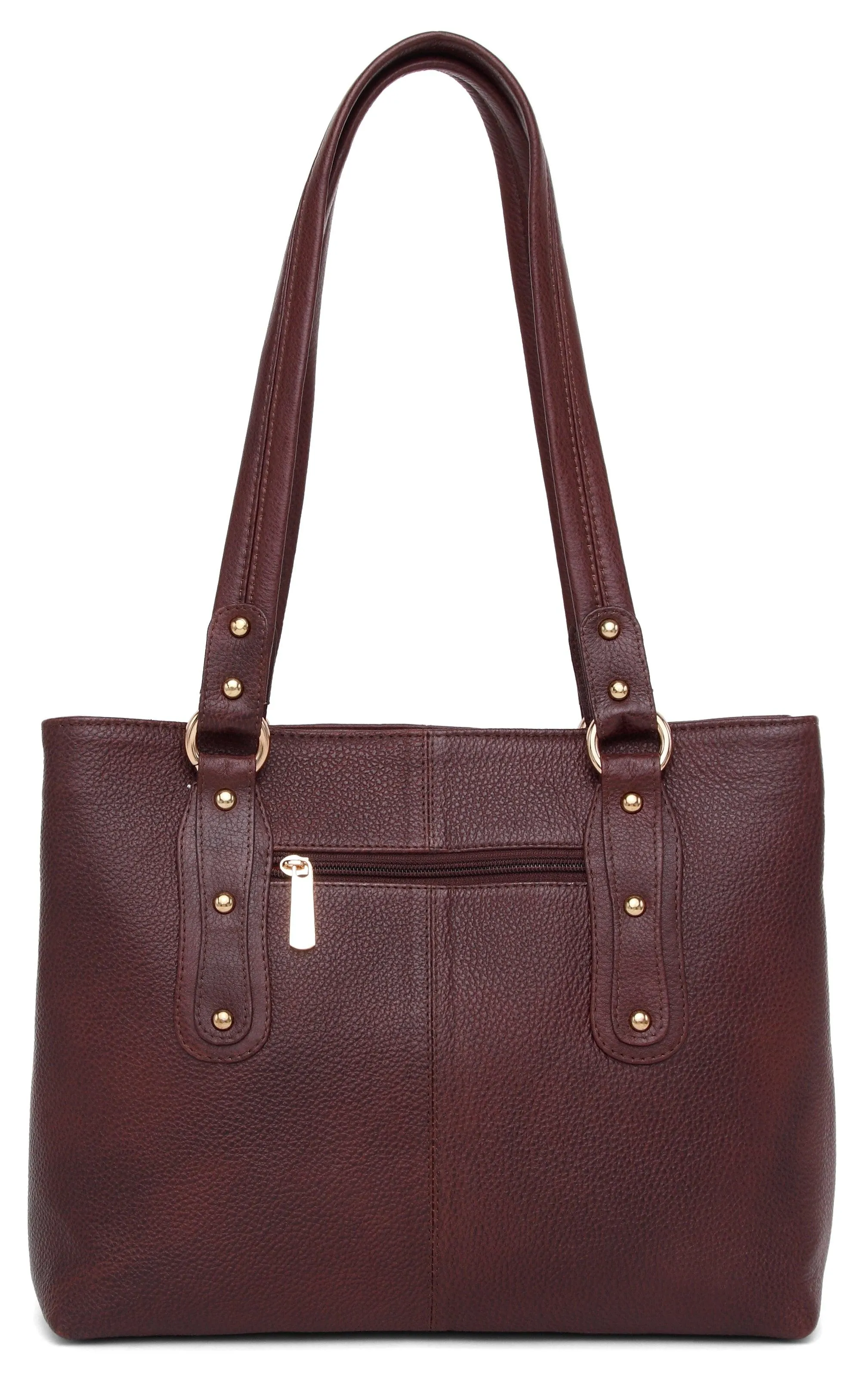 WILDHORN Upper Grain Genuine Leather Ladies Shoulder Bag | Hand Bag | Shopping Bag for Girls & Women.