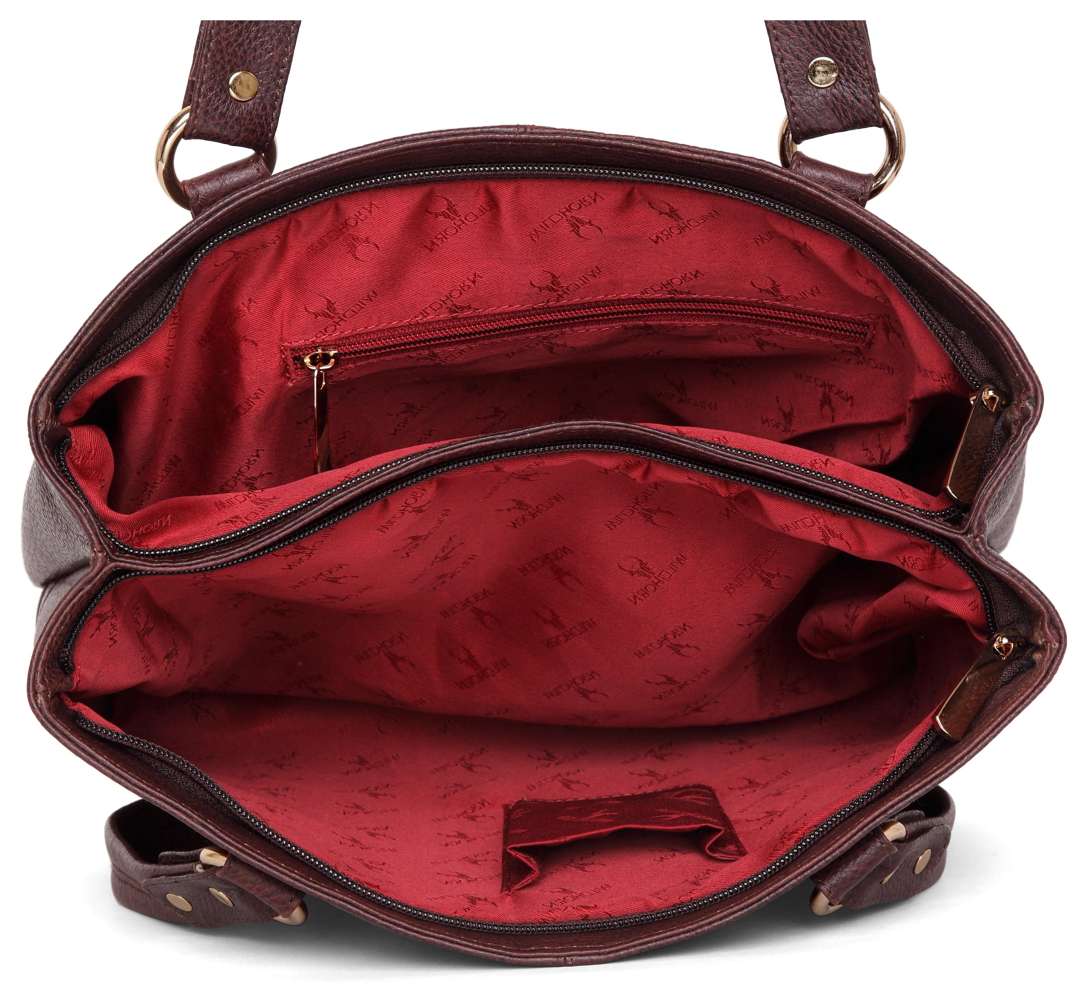 WILDHORN Upper Grain Genuine Leather Ladies Shoulder Bag | Hand Bag | Shopping Bag for Girls & Women.
