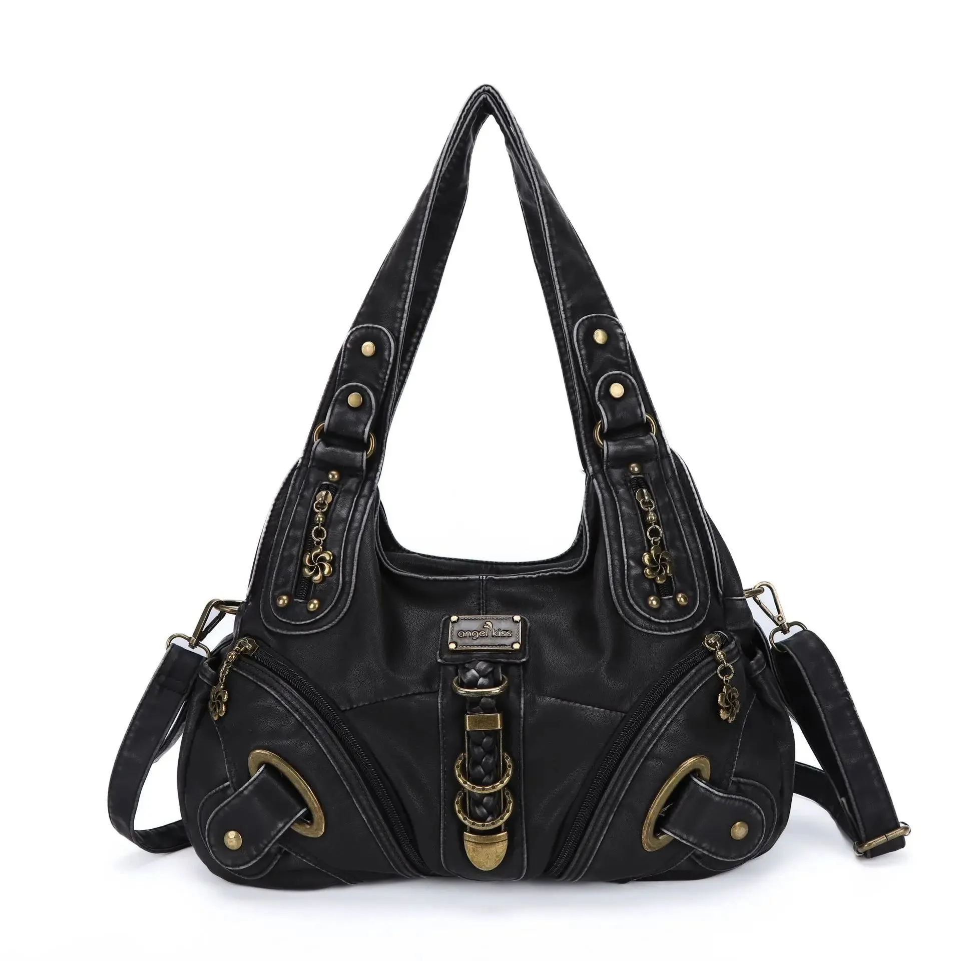 Women Leopard Hobos Tote Bag