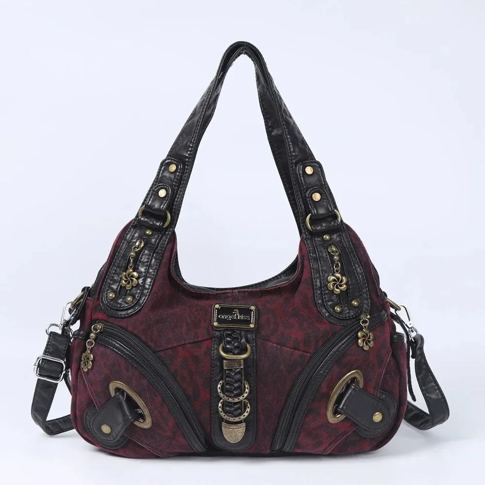Women Leopard Hobos Tote Bag