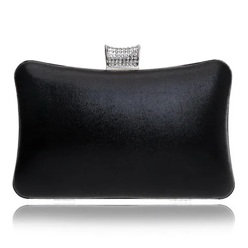 Women's Fashion Crystal Beaded Clutch Bags -Red,Black,White,Gold,Blue,Silver,Black