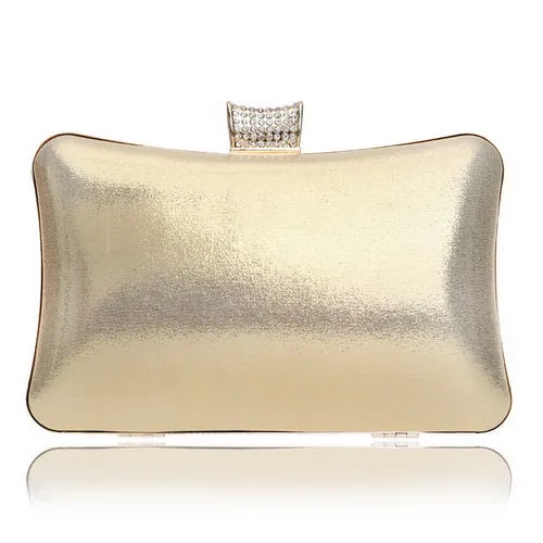 Women's Fashion Crystal Beaded Clutch Bags -Red,Black,White,Gold,Blue,Silver,Black