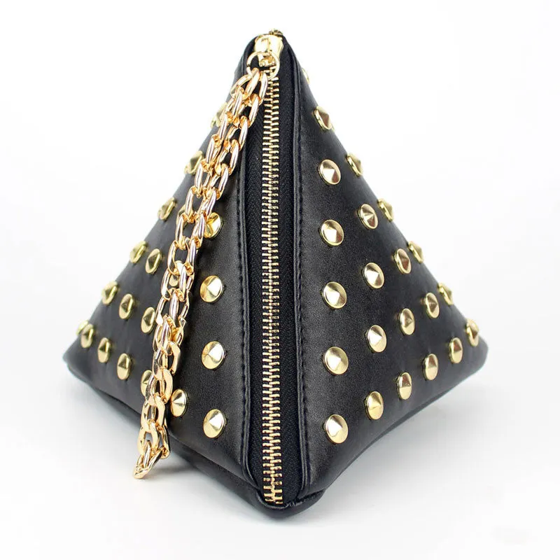 Women's Fashion Triangle Design  Shoulder Bag 2017 Summer Fashion