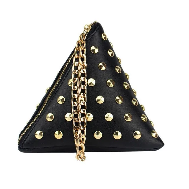 Women's Fashion Triangle Design  Shoulder Bag 2017 Summer Fashion
