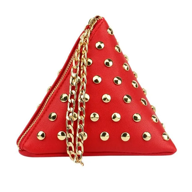 Women's Fashion Triangle Design  Shoulder Bag 2017 Summer Fashion