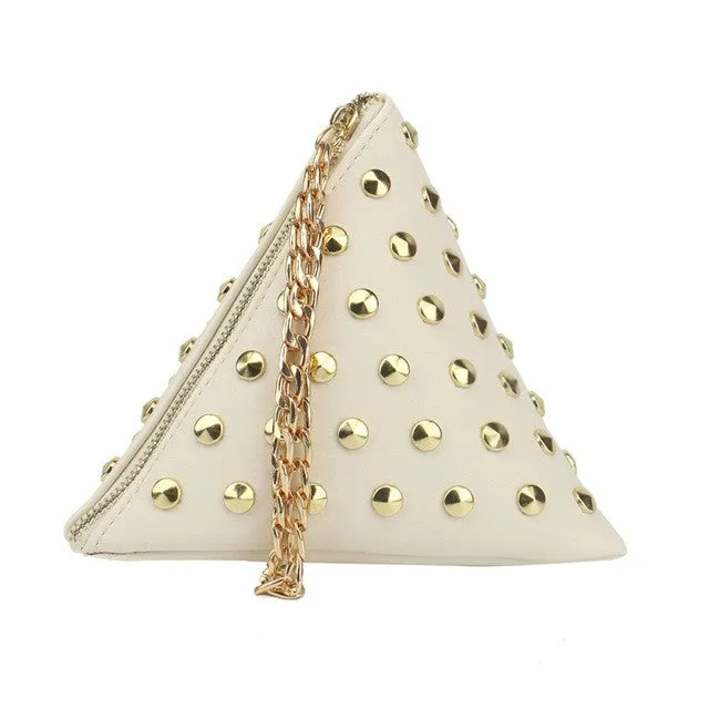 Women's Fashion Triangle Design  Shoulder Bag 2017 Summer Fashion