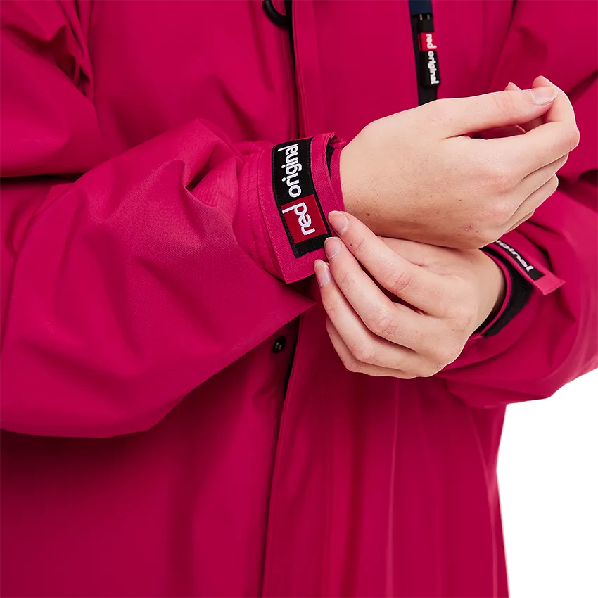 Women's Long Sleeve Pro Change Robe EVO - Fuchsia