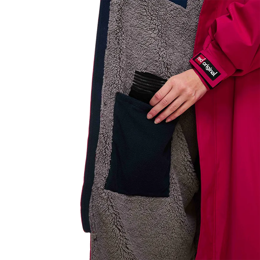 Women's Long Sleeve Pro Change Robe EVO - Fuchsia