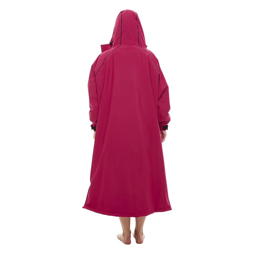 Women's Long Sleeve Pro Change Robe EVO - Fuchsia