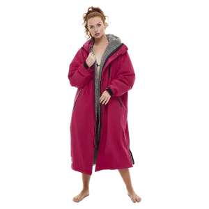 Women's Long Sleeve Pro Change Robe EVO - Fuchsia