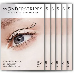 WONDERSTRIPES Vorteilspackung (M) 6 x 64 Stück