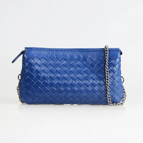 Woven Leather Purse
