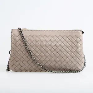 Woven Leather Purse